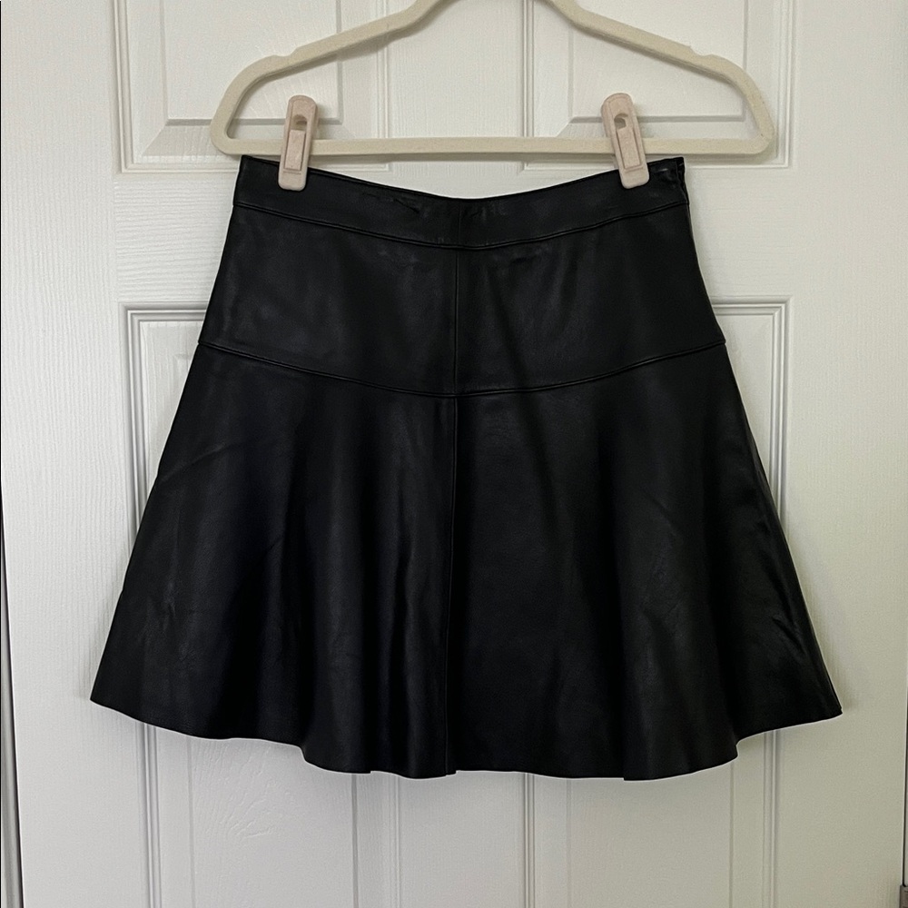 Banana Republic Black Skater Skirt